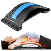 Back Stretcher For Lower Back Pain Relief, 3 Level Adjustable Lumbar Back Cracker Board, Back Cracking Device, Back Massager For