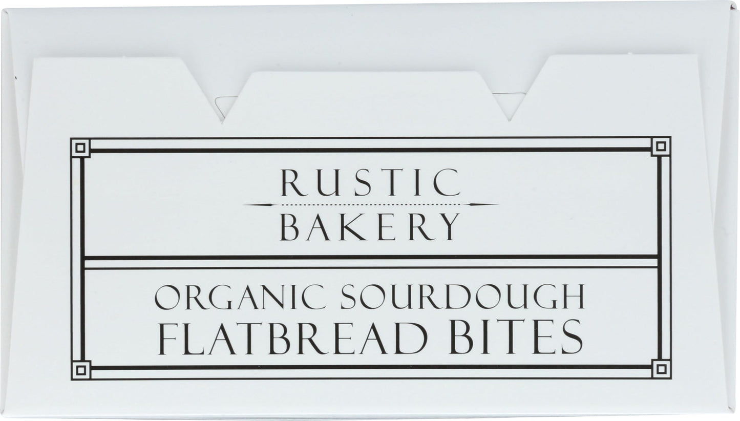 RUSTIC BAKERY Olive Oil Sel Gris Flatbread Bites, 4 OZ
