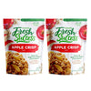 Concord Foods Apple Crisp Mix - Easy Dessert with Cinnamon Crumb Topping, 8.5 oz Pack of 2
