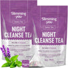 Detox Tea Night Cleanse Tea (2 Pack) - Herbal Tea Detox Cleanse for Weight Loss, Colon Cleanse and Digestive Health, All Natural