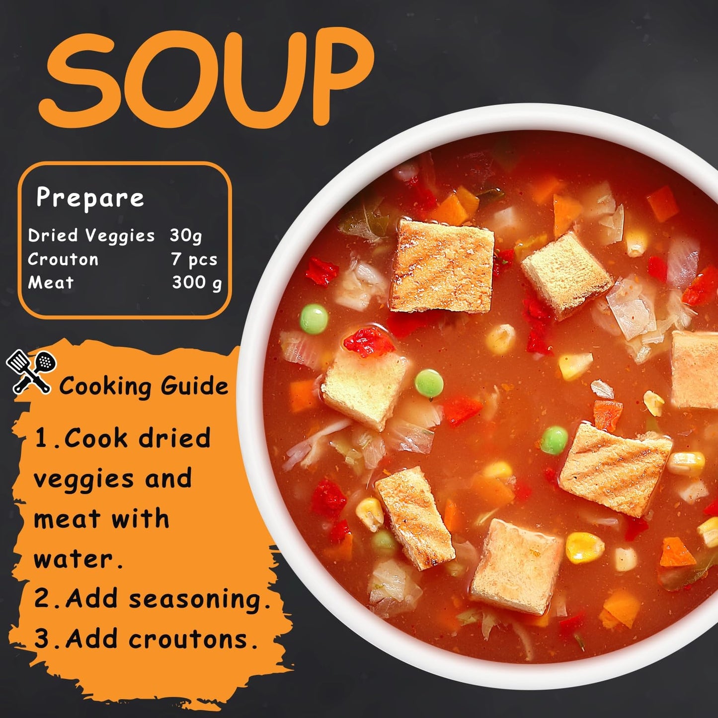 Ramen Toppings For Ramen Noodles, Dehydrated Vegetables Soup, 12 Kinds Of Natural Veggies,Dried Vegetable Flakes Blend, Add To N