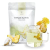 Kkokdam Butterfly Tea Bags - Chrysanthemum - Korean Gift Set, Decaf Tea Bags, Fancy Tea Bags, Unique Tea Bags, Iced Tea Bags For