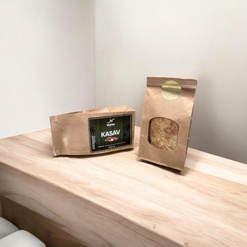 Haitian Cassava With Coconut From Cap-Haitian 2 Pack Of 5 Slice In Each Bag.