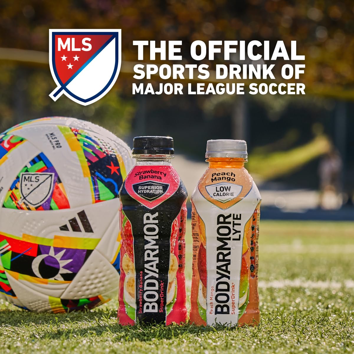 BODYARMOR LYTE, Peach Mango, Electrolyte Drink, 20 Calories, 16 Fl Oz Bottles (12 Pack), Coconut Water Sports Drink, Natural Fla