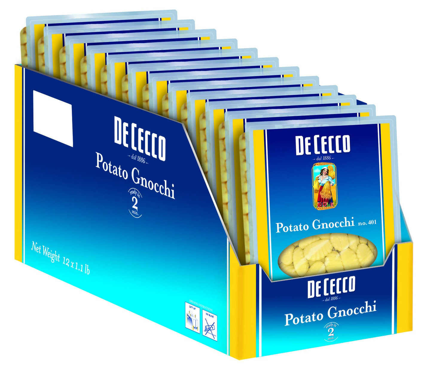 De Cecco Pasta, 1.1 Pound (Pack of 12)