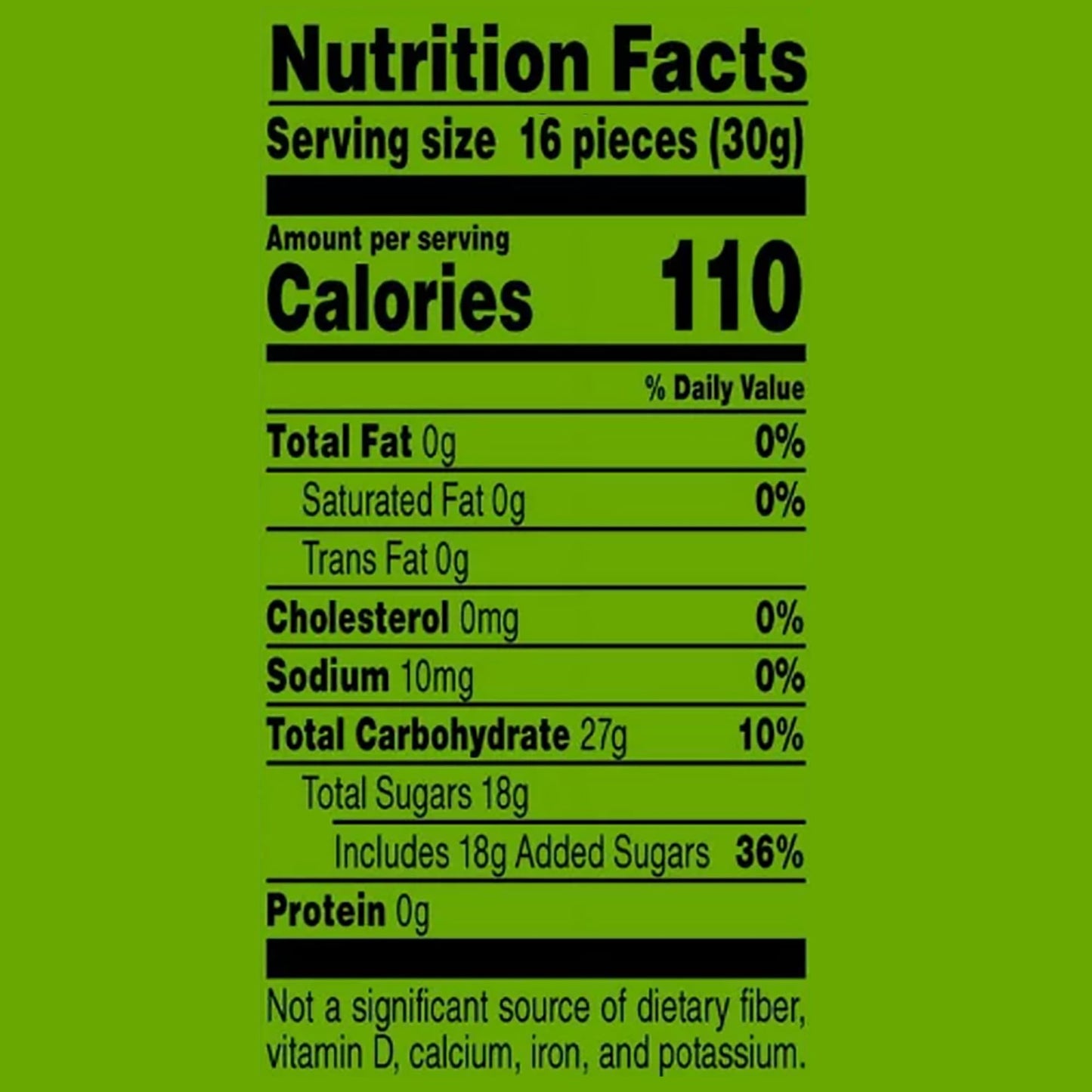 Fusion Sweets Mike and Ike Candy Bulk - Original Fruit Flavored Variety - 1 Pound Bag - Fat Free Chewy Candies