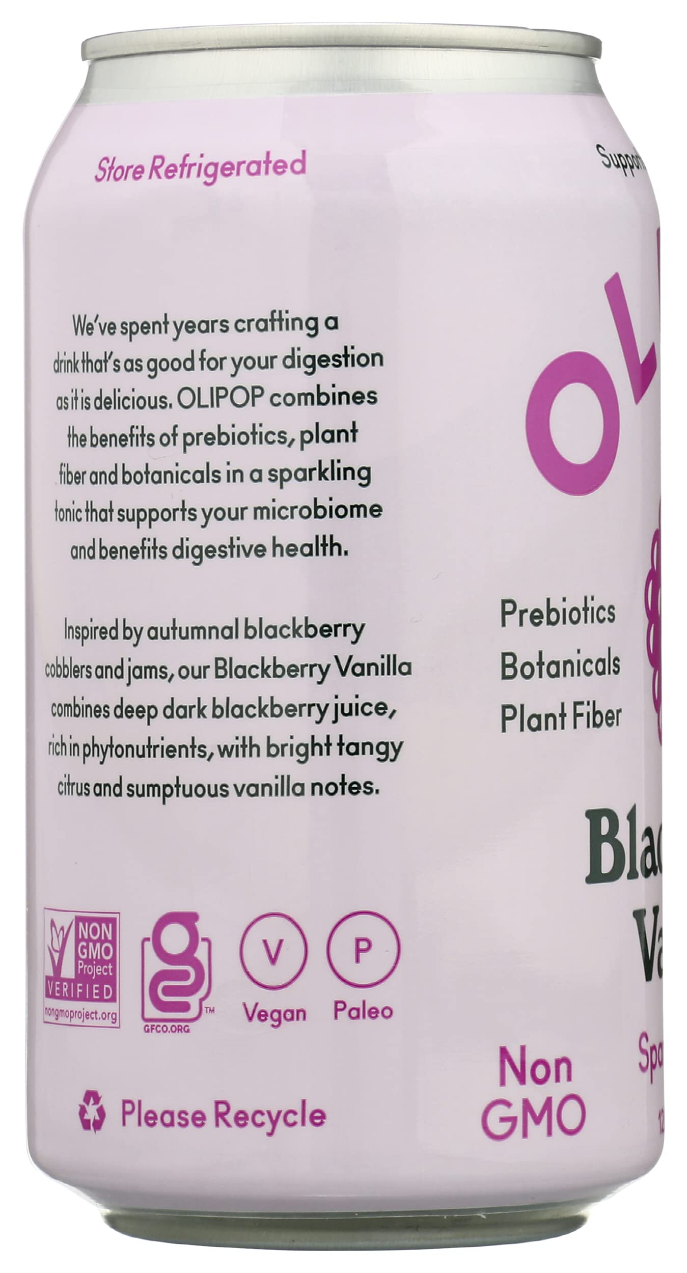 Olipop Spk Tnc Blkbry Vn (12X12.00)