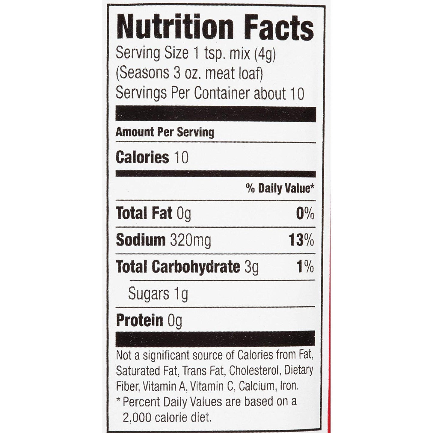 Mccormick Meat Loaf Seasoning Mix, 1.5 Oz (Pack - 2)
