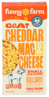 Funny Farm - Macaroni & Cheese Dinner Goat Cheddar Cheese - 6 Oz.