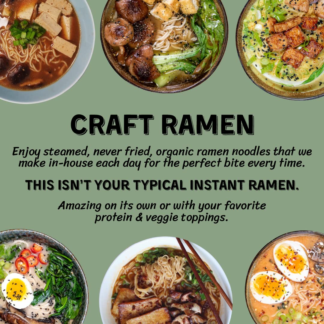 Mike s Mighty Good Vegetarian Miso Soup - Instant Ramen Noodles - Organic and Non-GMO Instant Noodles - Miso Ramen - Vegan Soup