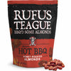 Rufus Teague Hot BBQ Honey Roasted Almonds - Sweet, Spicy & Smoky Gourmet Snacks, 9 oz Resealable Pouch for Freshness