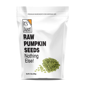 It'S Just - Pumpkin Seeds (Pepitas), No Shell, Keto Friendly Snacking, Non-Gmo, Packed In Usa (Raw/Unsalted, 30 Ounce)