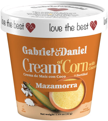 Gabriel & Daniel Gluten Free Instant Cream of Corn Hot Cereal, Non-GMO, Pack of 6