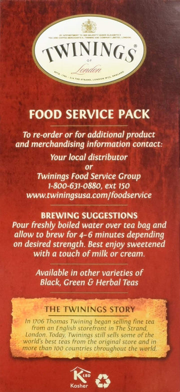 Twinings Chai, 25 Count (Pack Of 6)