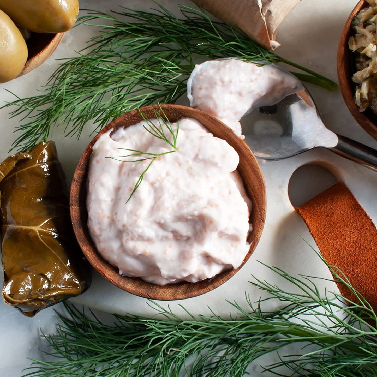 Krinos Taramosalata Greek Style Caviar Spread 8 Oz Jar