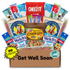 Hangry Kits Get Well Soon Gifts For Men And Women - Send A Get Well Soon Gift Basket Get Well Soon Care Package To An Unwell Friend Or Loved One In Hospital After Surgery & Recovery.