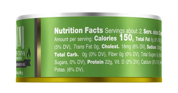 Tonnino Yellowfin Tuna Fish with Jalapeno in Smoked Olive Oil, 4.94 oz (Pack of 12) - Ready to Eat Protein Snacks