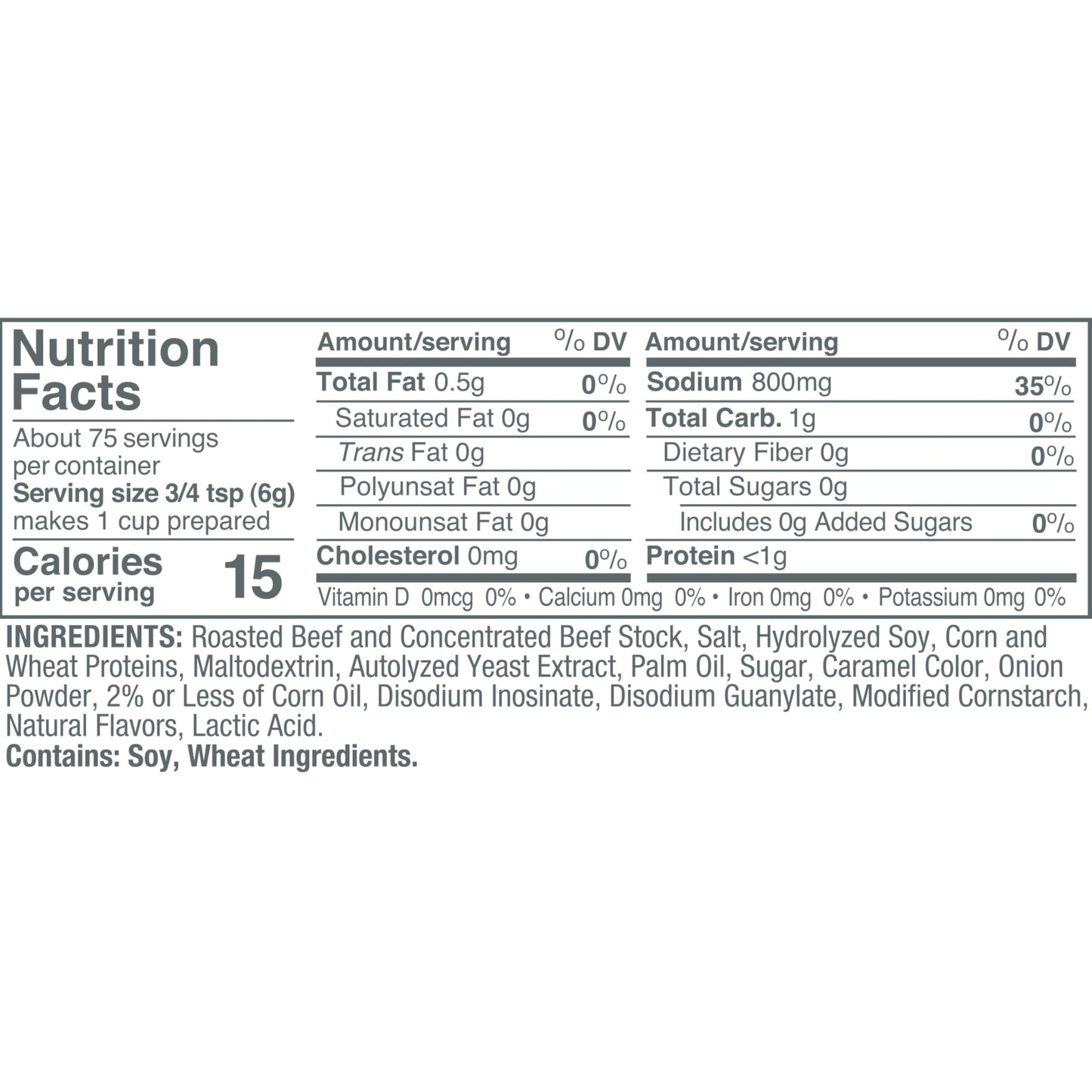 Minor'S Beef Base And Stock, Great For Soup Broth And Sauces, 0 Grams Trans Fat, No Added Msg, 16 Oz Tub