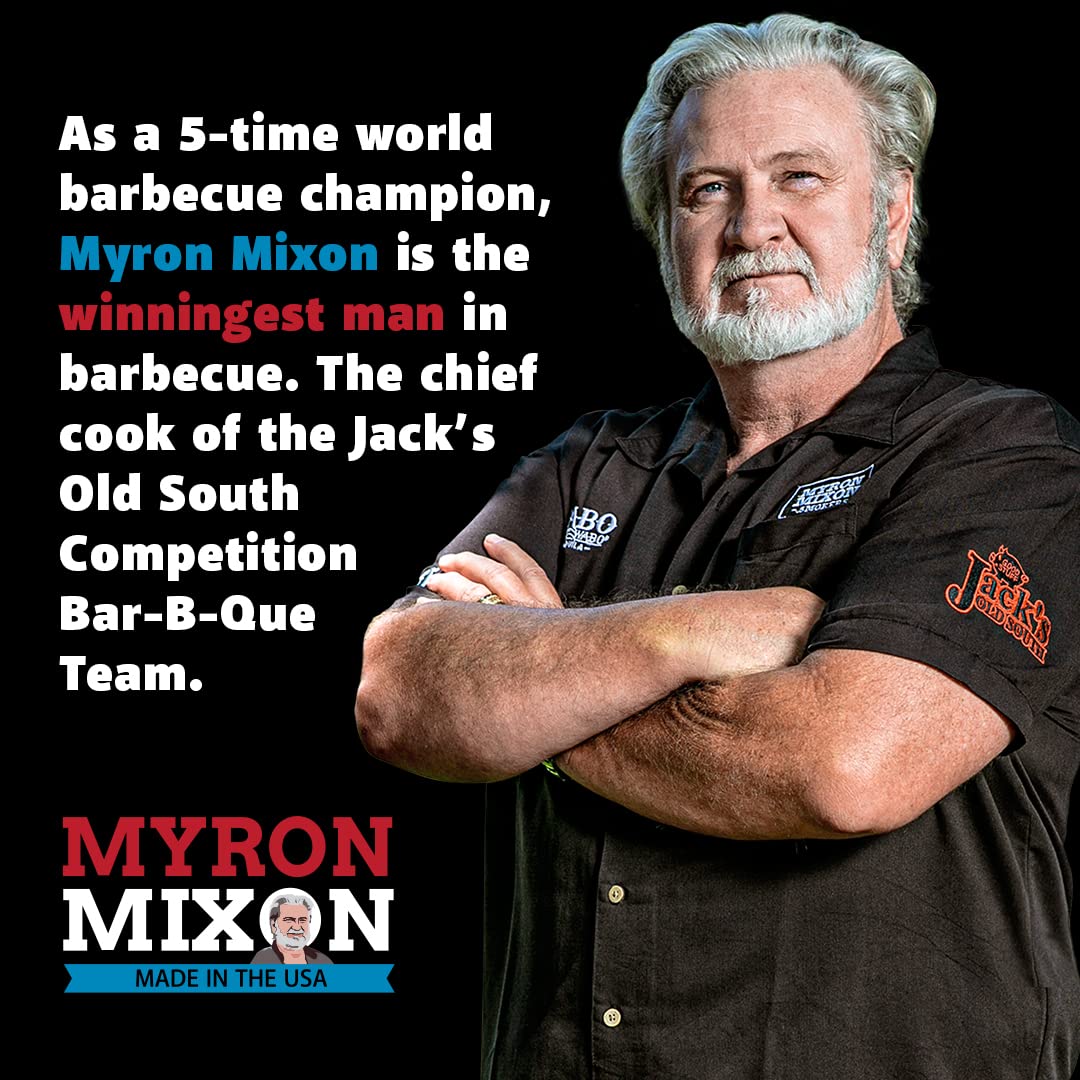 Myron Mixon Bbq Sauce | Hog Sauce | Champion Pitmaster Recipe | Gluten-Free Bbq Sauces, Msg-Free, Usa Made | 16 Oz Bottle