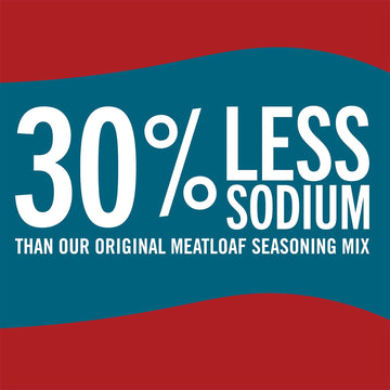 McCormick Meat Loaf Seasoning Mix with 30% Less Sodium,1.25 Ounce (Pack of 12)