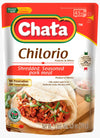 Chata Pork Chilorio Pouch | Shredded, Seasoned Pork Meat | Ready-to-Eat | No Preservatives | 8.8 Ounce (Pack of 1)