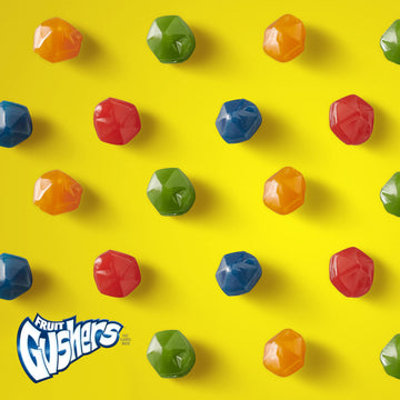 Betty Crocker Gushers Fruit Flavored Snacks, Variety Pack, Strawberry and Tropical, 20 ct (Pack of 6)