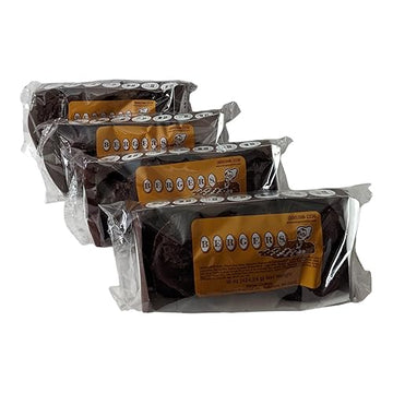 Sioditin Berger Cookies - Original Hand-Dipped Chocolate Fudge - 15oz Pack of 4