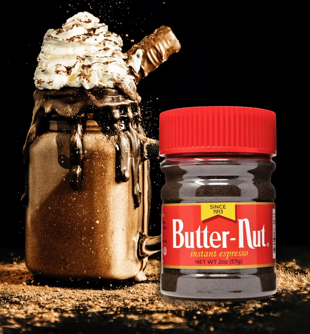 Butter-Nut Instant Espresso Coffee, 2 Ounce