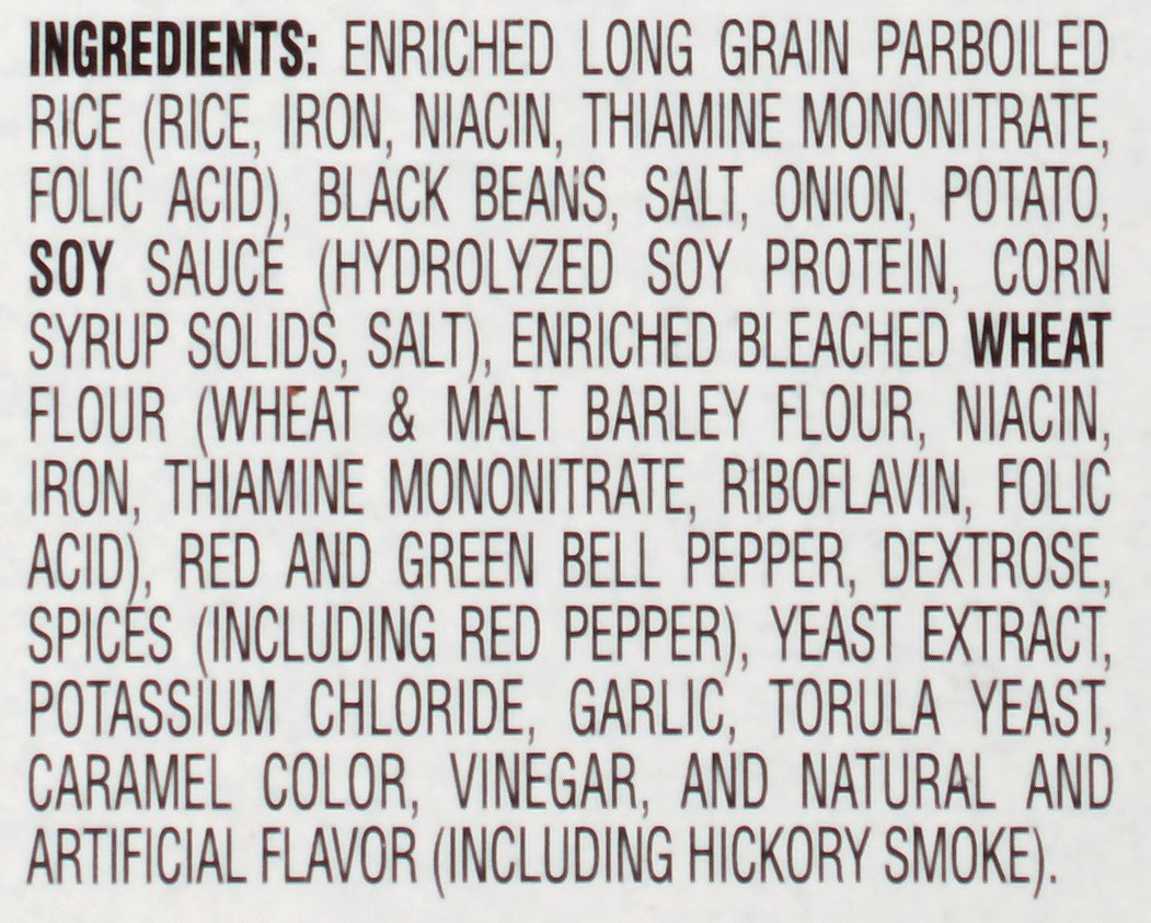 Zatarains Black Beans & Rice, 7 oz, Pack of 12, Convenient Meal Option