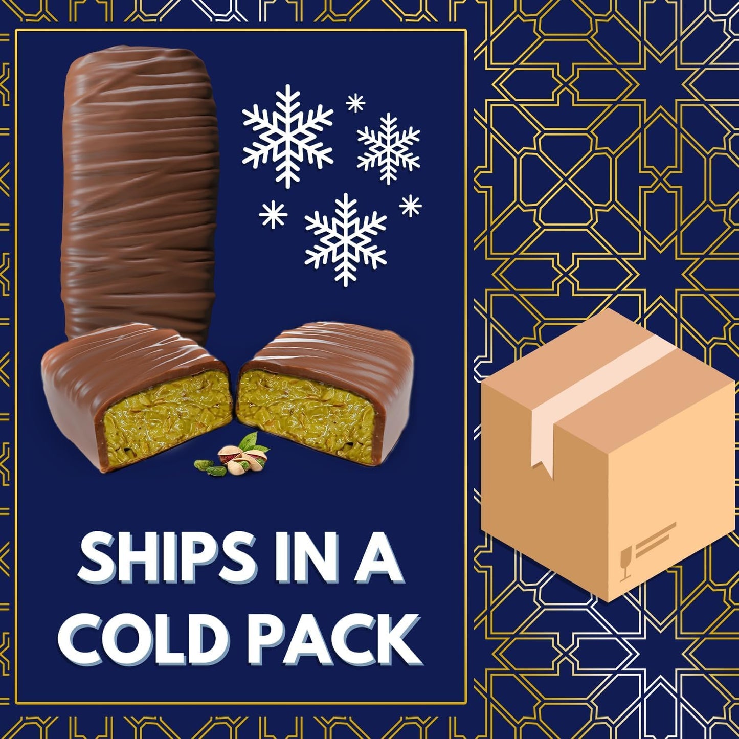 Lovetta Dubai Chocolate Bar Variety Pack Pistachio & Cookie Butter Knafeh - Luxury Rich Milk Chocolate Individually Wrapped Fresh enhanced Pistachio Cream & Cookie Butter Kataifi Filling Halloween Candy