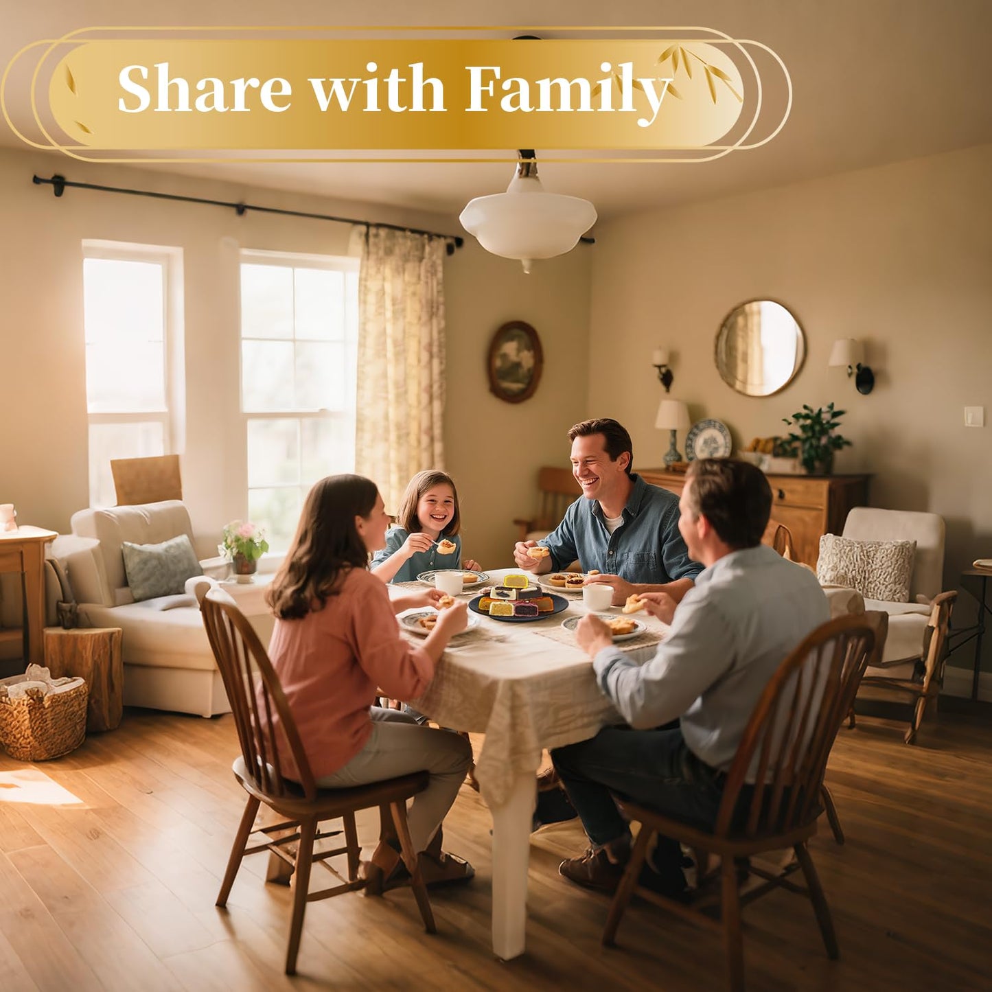 ONETANG Assorted Lava Mooncakes, Mid-Autumn Festival Mix, 400g (14.1oz), Freshly Baked Family Gifts