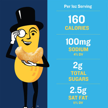 Planters Salted Cashew Nuts Halves & Pieces, Snacks For Adults, Plant-Based Protein Party Snack, 2 Lb 14 Oz