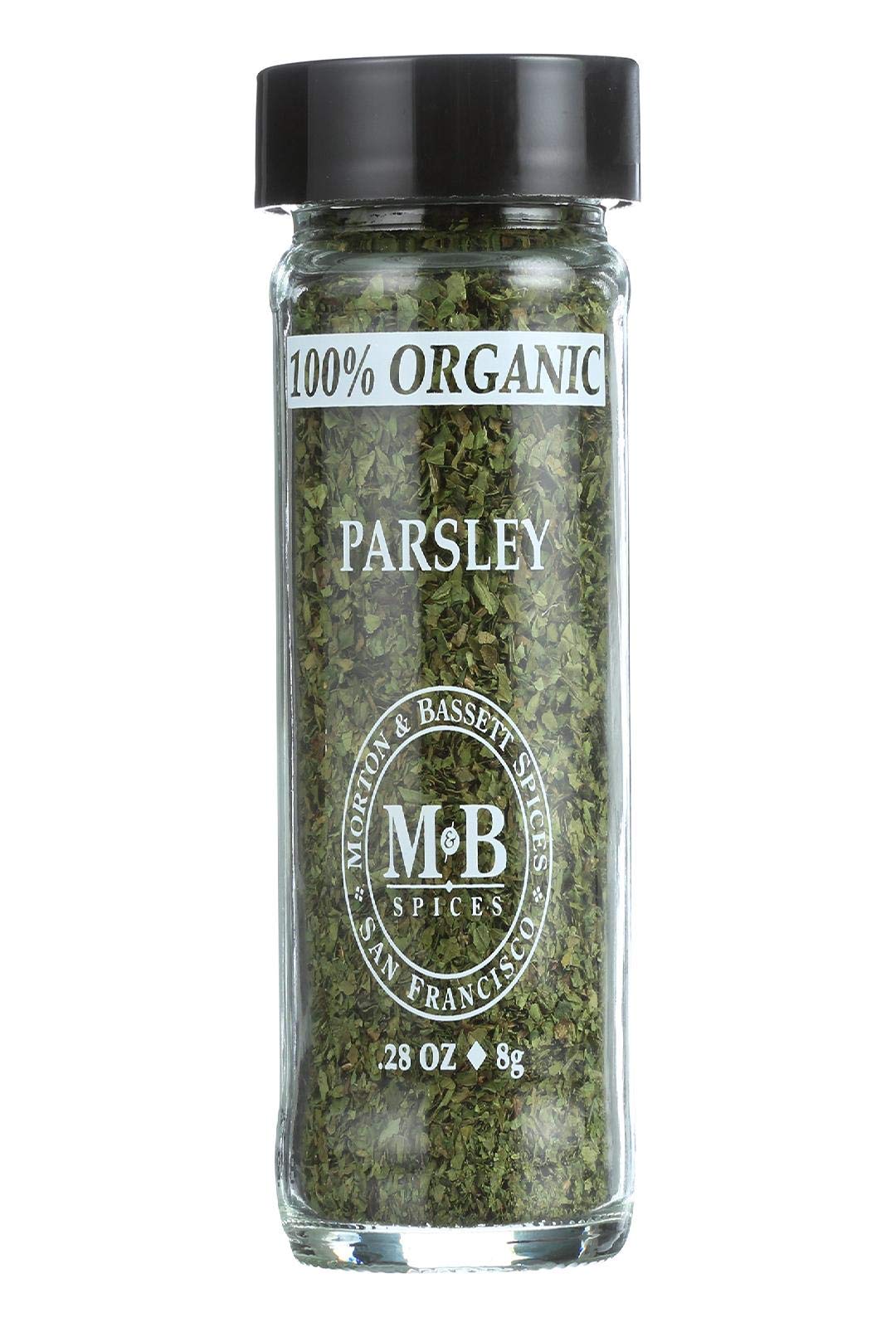 Morton & Basset Spices, Parsley, 0.28 Ounce (Pack of 3)