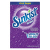 SINGLES TO GO! Sunkist Soda Grape Drink Mix, 0.53 Oz, 6 CT, Pack of 8