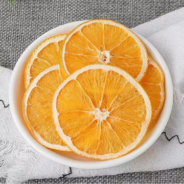 Dehydrated Dried Oranges For Cocktails, Dried Orange Slices3.52Oz/100G, No Sugar Added Fruit Tea 3.52 Oz (23 To 32 Slices)