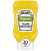 Heinz Organic Yellow Mustard (20 oz Bottles, Pack of 6)