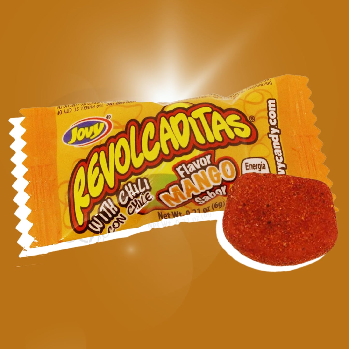 Sweetzo - Sweet and Spicy Hard Candies Covered in Chili Powder, Individually Wrapped Mexican Candies for Sharing, Pinatas or Goo