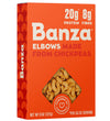 Banza Gluten-Free Chickpea Pasta, Elbows 23G Protein | Lower Carb | High Fiber | High Protein | Plant Based Pasta | 8Oz (Pack Of 6)