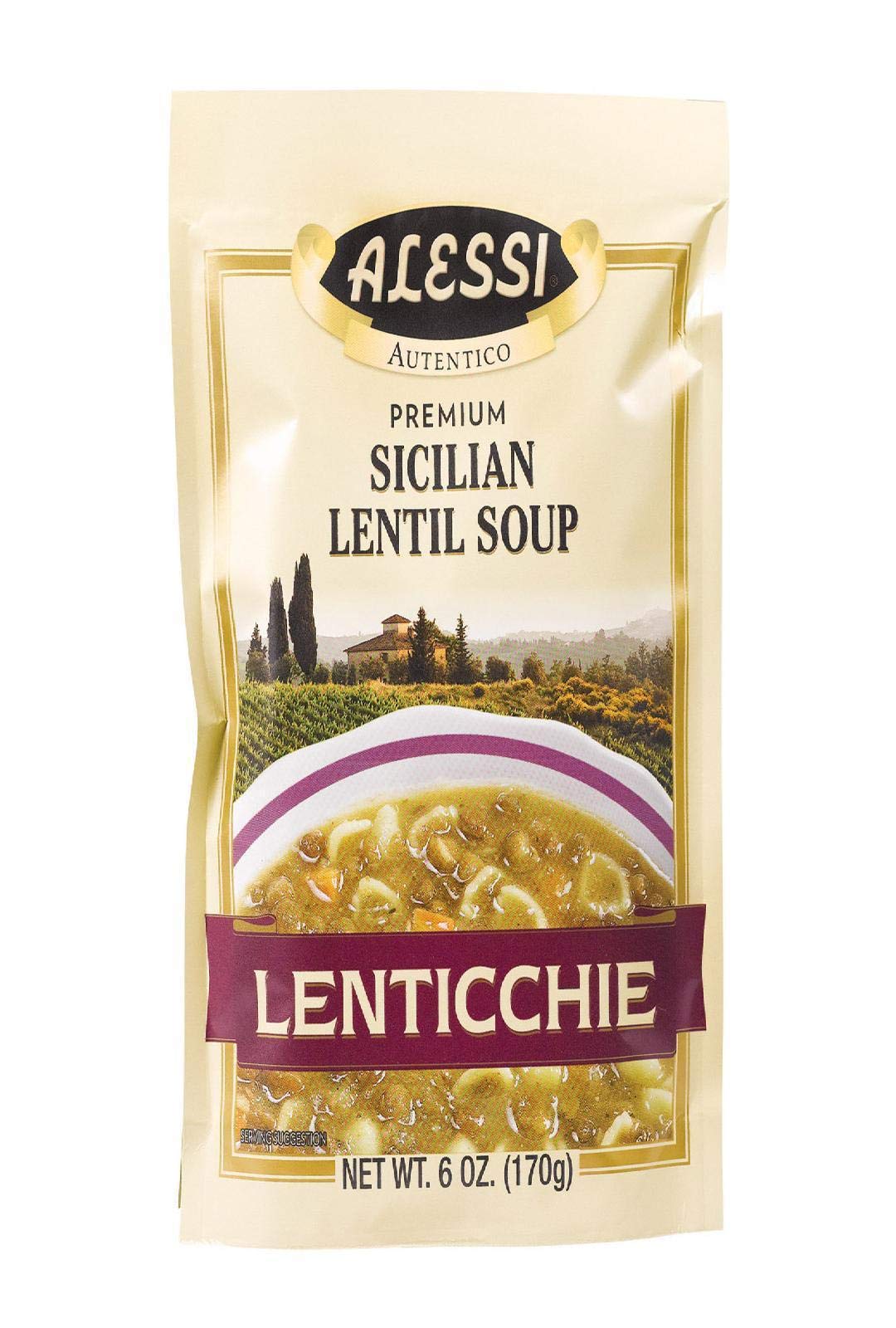 Alessi Mix Soup Lentil, 6 oz
