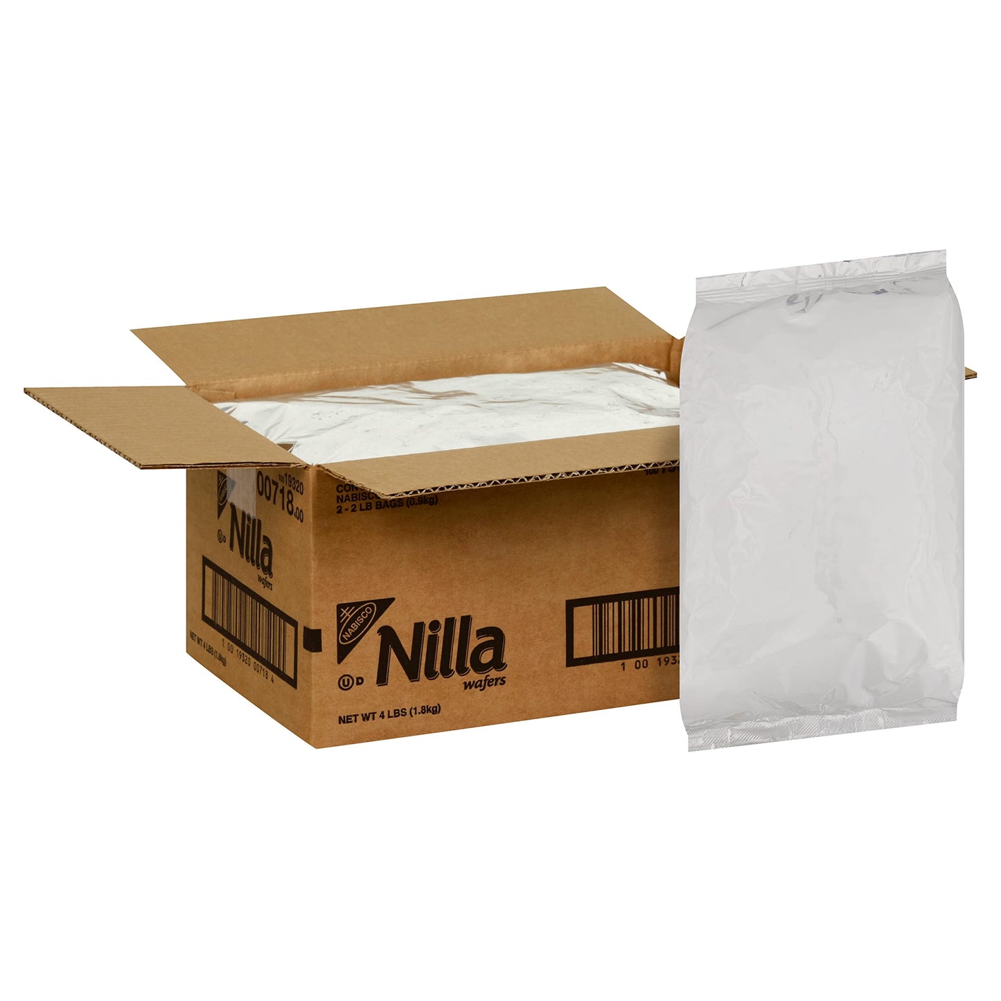 Nilla Wafers Cookies, Vanilla Wafers, 2 - 2 Lbs Bags