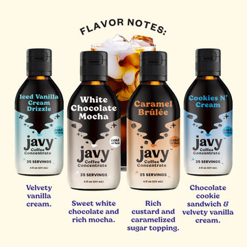 Javy Coffee Concentrate - Cold Brew Coffee, Perfect For Instant Iced Coffee, Cold Brewed Coffee And Hot Coffee, 35 Servings - 4