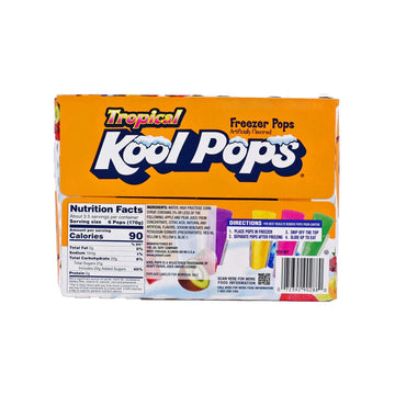 Kool Pops Tropical 20 Freezer Pop 567G
