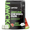 JAWCKO Ultra-Tough Jawline Chewing Gum | Get a Stronger, Squarer Jawline | Watermelon Jaw Training Hard Gum | 15X Strength | Chi