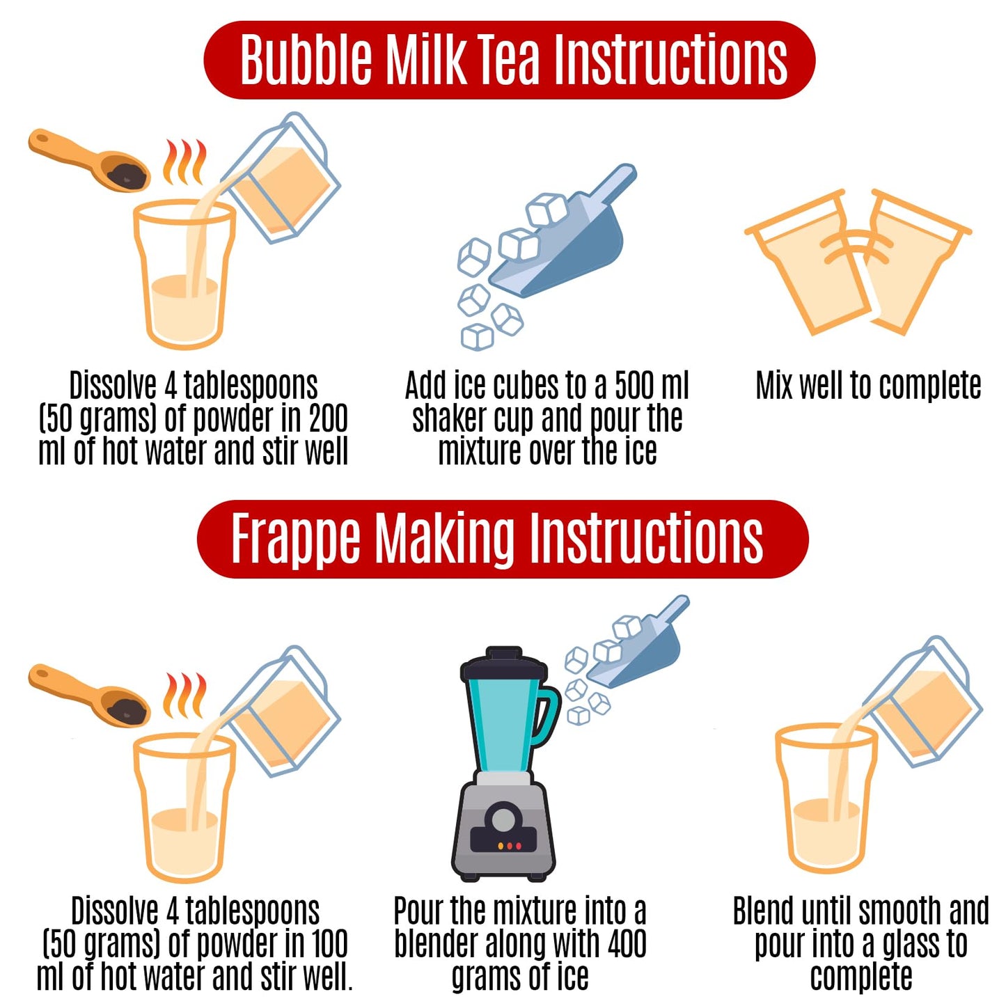 Fusion Select Taro Bubble Tea Mix - Boba Tea Powder Flavored 3-In-1 Drink Powder With Cream & Sugar - Instant Pre-Mixed Beverage