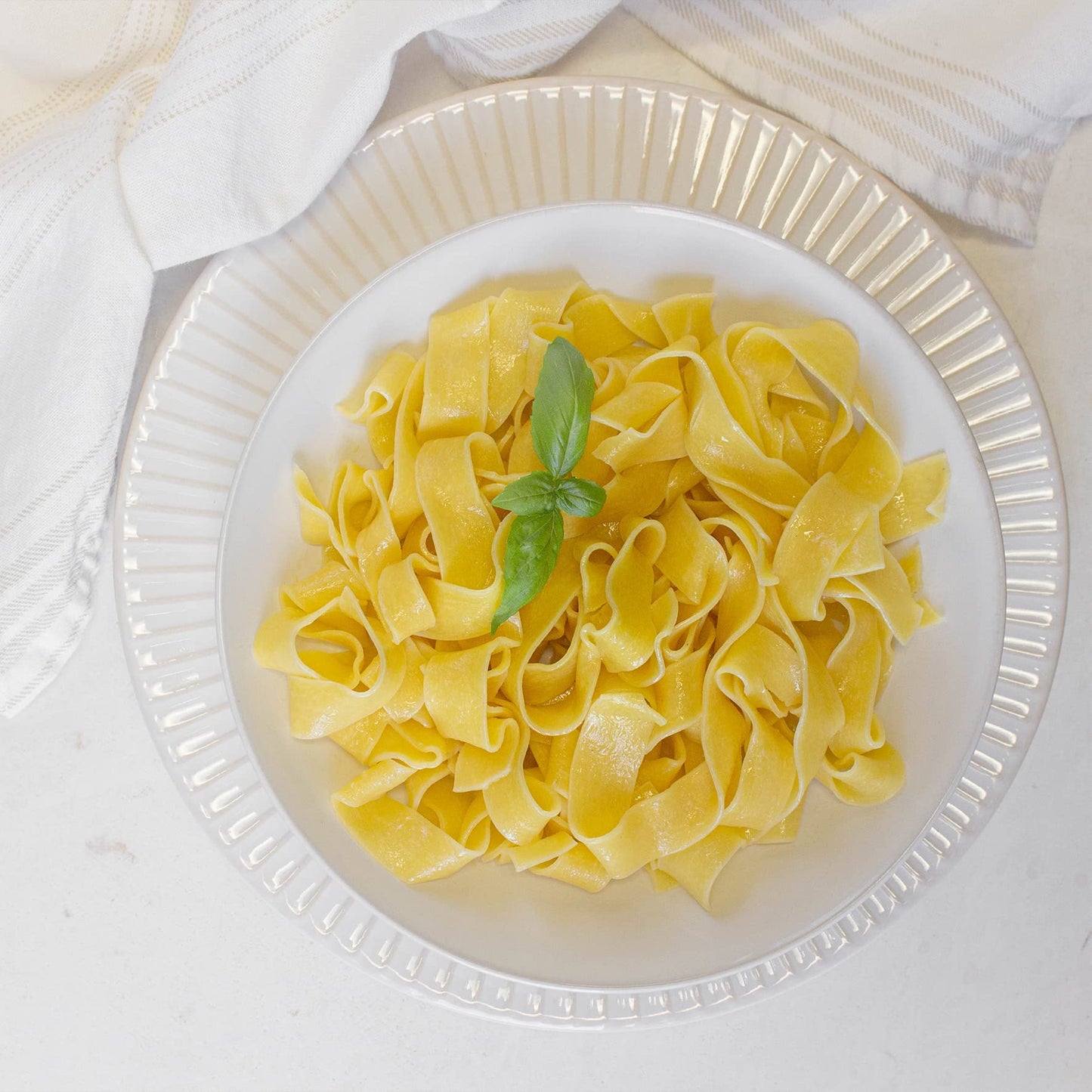 Giusto Sapore Classic Pappardelle All'Uovo Italian Egg Pasta Nest - 340G - Premium Bronze Drawn Durum Wheat Semolina Gourmet Pasta Noodles - Imported From Italy And Family Owned (Pappardella, 1 Pack)