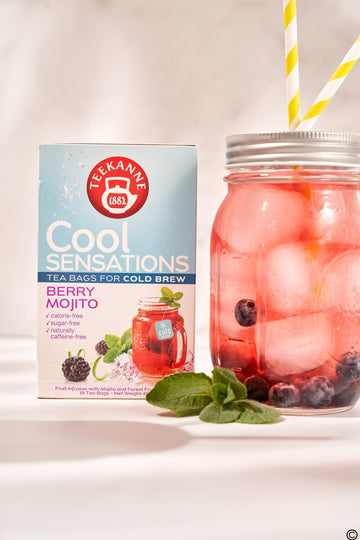 Teekanne Cool Sensations Berry Mojito Tea 45G - Berry Flavor - Cold Water Preparation