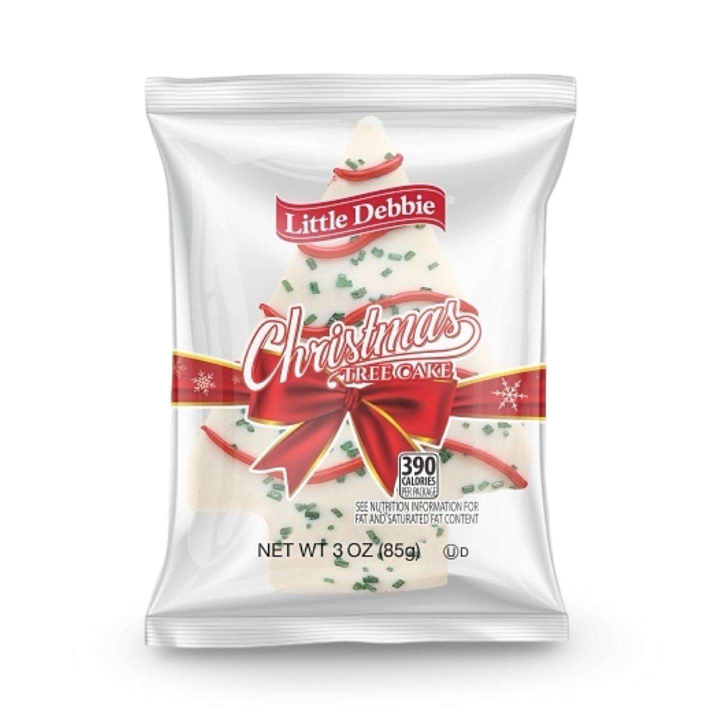Little Debbie Christmas Tree Cakes - Vanilla | Mega Sized 3 oz Single Serve Snack Cakes, 6 Per Box, 9 Box Case (54 Total Cakes)