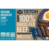 Teton Waters Ranch Grass-Fed Beef Original Breakfast Links, 5.6 Oz