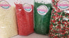 Christmas Sprinkles Jimmie Toppings 4 Pack One Pound Bags Each