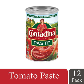 Contadina Tomato Paste, 12 Oz (Pack Of 12 Cans)